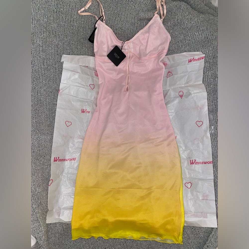 Wmnswear pink lemonade dress